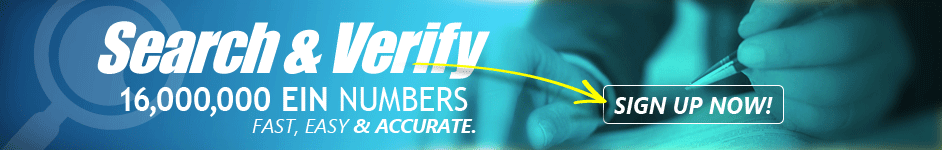 Federal Tax ID Number Search Experts