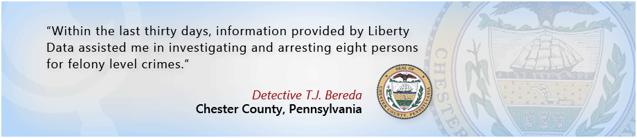 Detective T.J. Bereda, Chester County, Pennsylvania